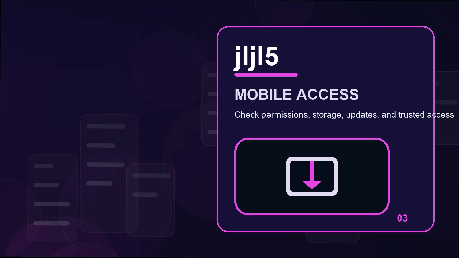 jljl5 download illustration for read permissions before moving forward