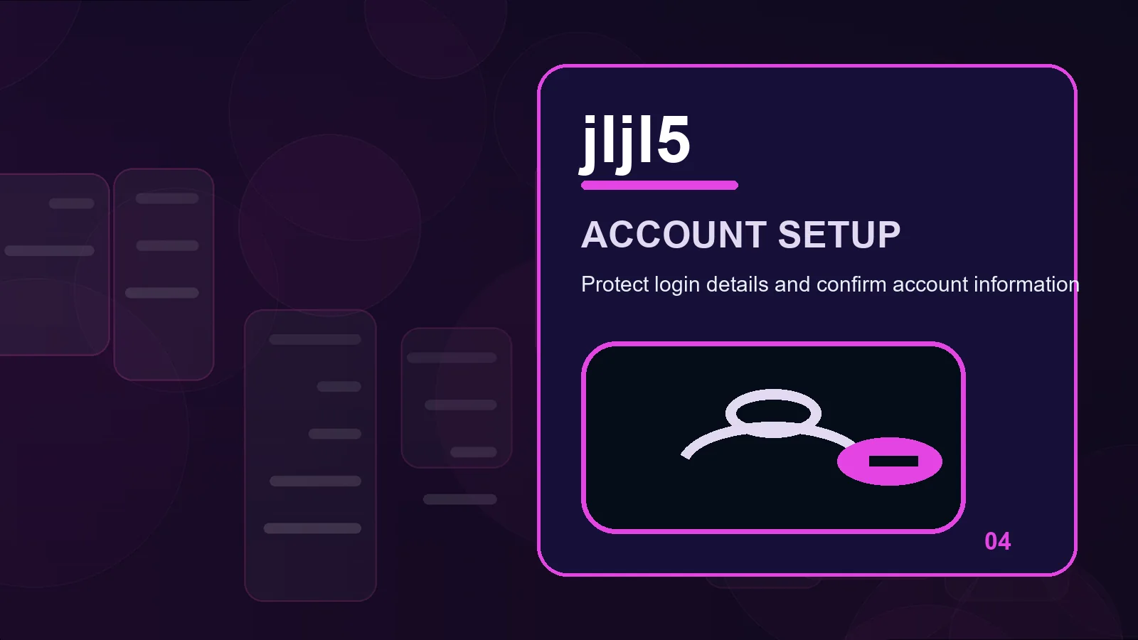 jljl5 register illustration for a practical check for account recovery