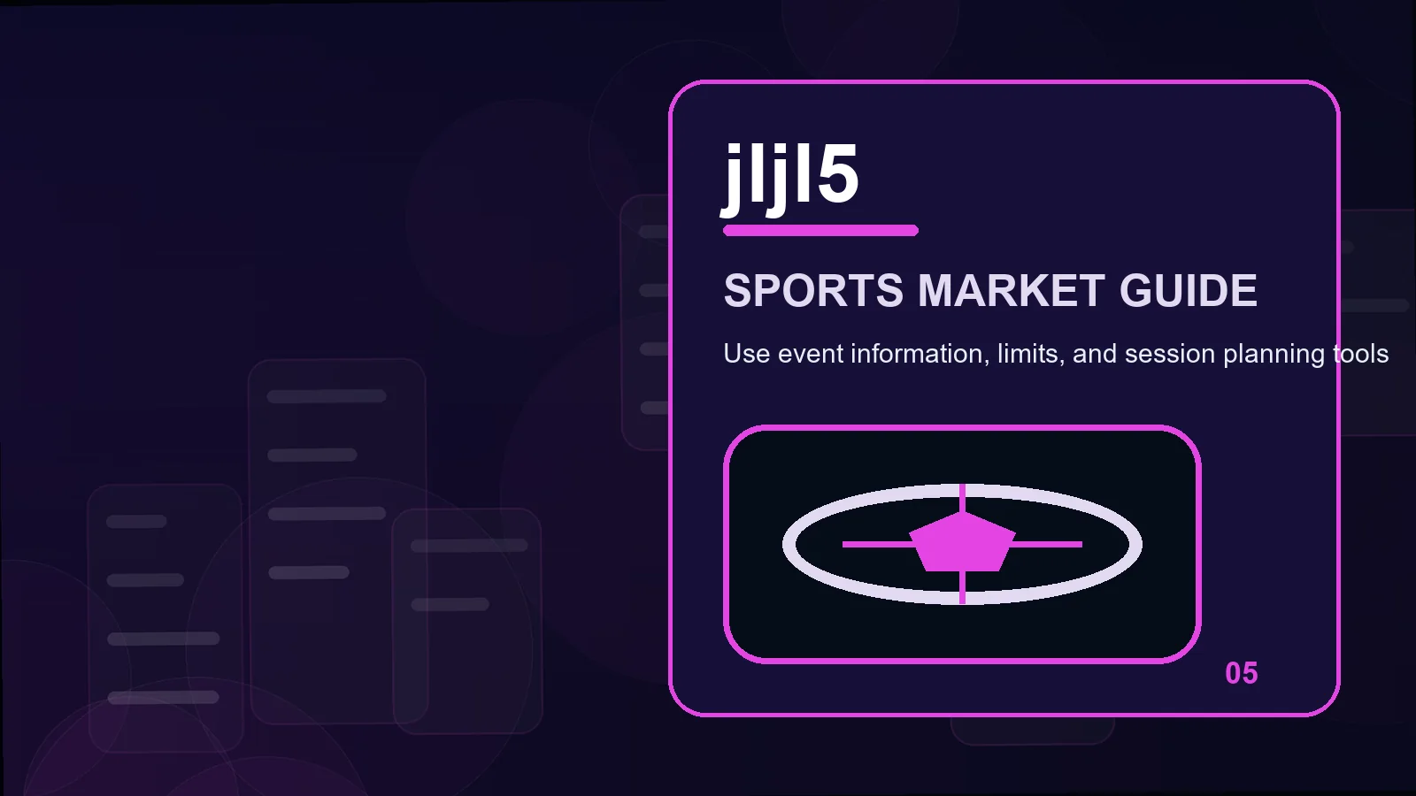 jljl5 sports illustration for bet slip in the product discovery board
